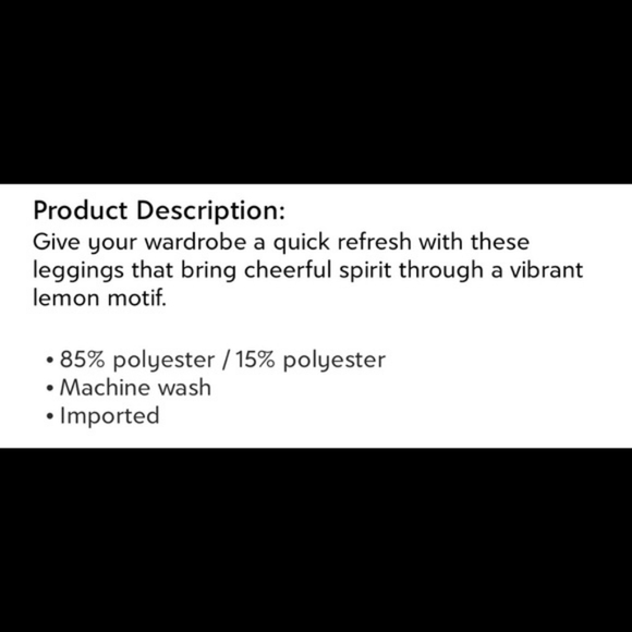 Wildfox Lemon Leggings - Picture 11 of 11